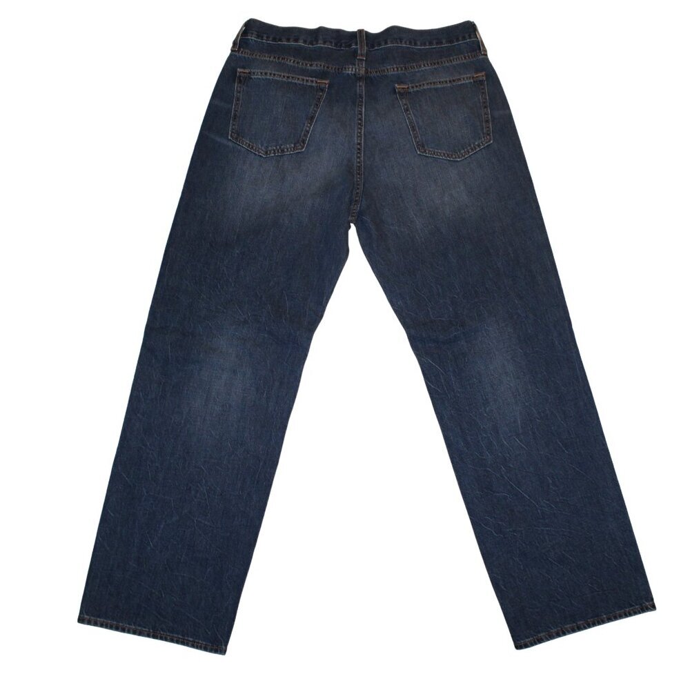 Old Navy Men's‎ Jeans Size 34x30 Mid-Rise Stretch Denim Slim Fit Blue